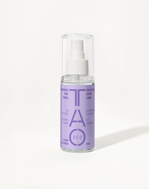 Desodorante Natural Spray 100ml. Lavanda e Chá Branco, Sem Alumínio e Vegano