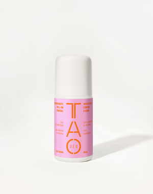 Desodorante Natural Sem Cloridrato de Alumínio TAO DEO Roll-on Sem Cheiro 60ml Rosa