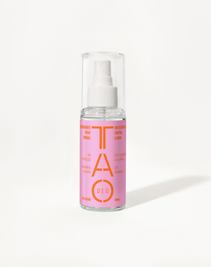 Desodorante Natural Sem Cloridrato de Alumínio TAO DEO Spray Sem Cheiro 100ml  Rosa