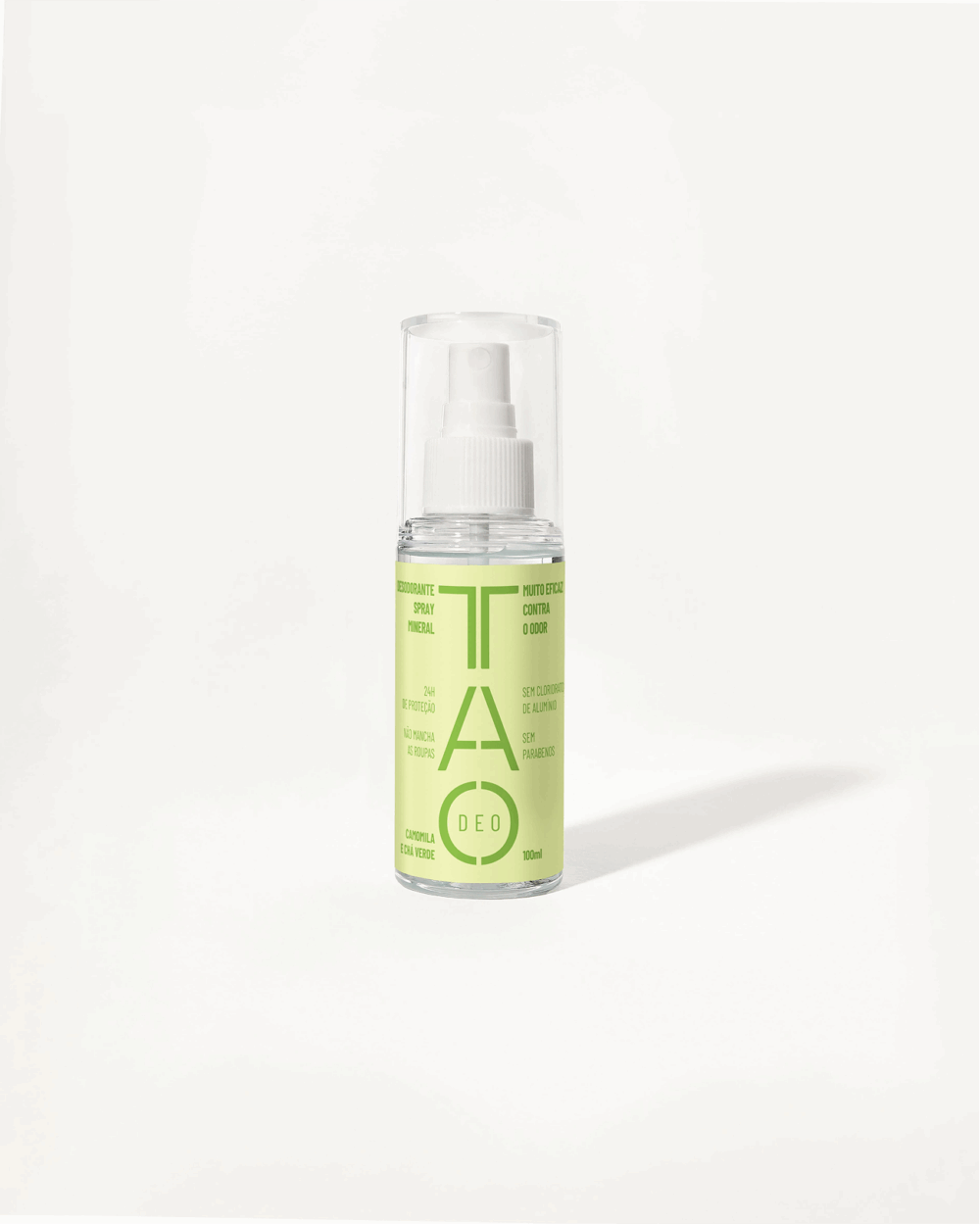 Desodorante Natural Spray 100ml Camomila e Chá Verde